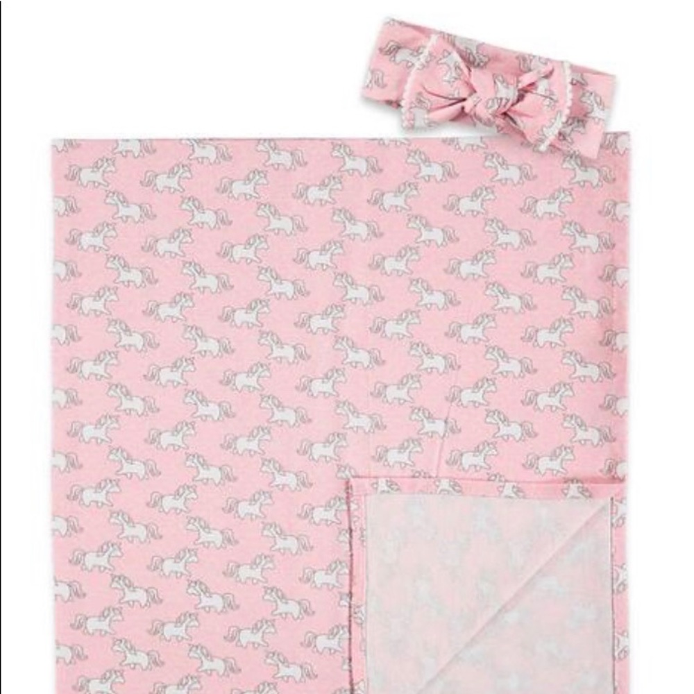 Baby Essentials Swaddle & matching Headband Sets